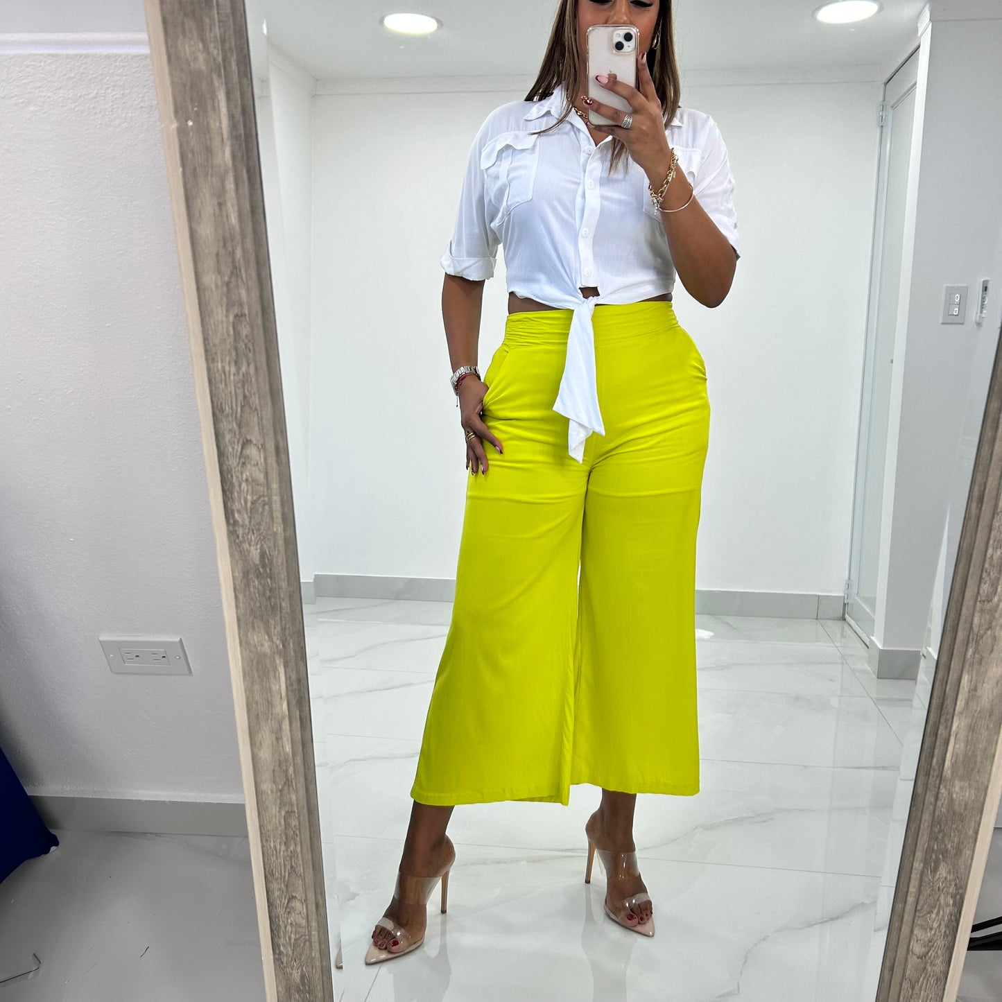 Lime Green Pant