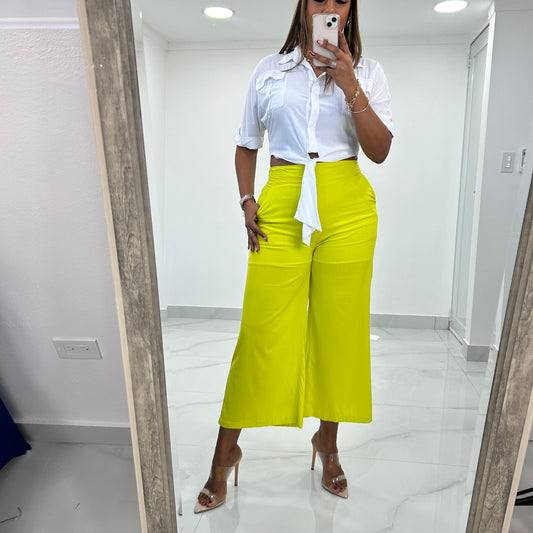 Lime Green Pant