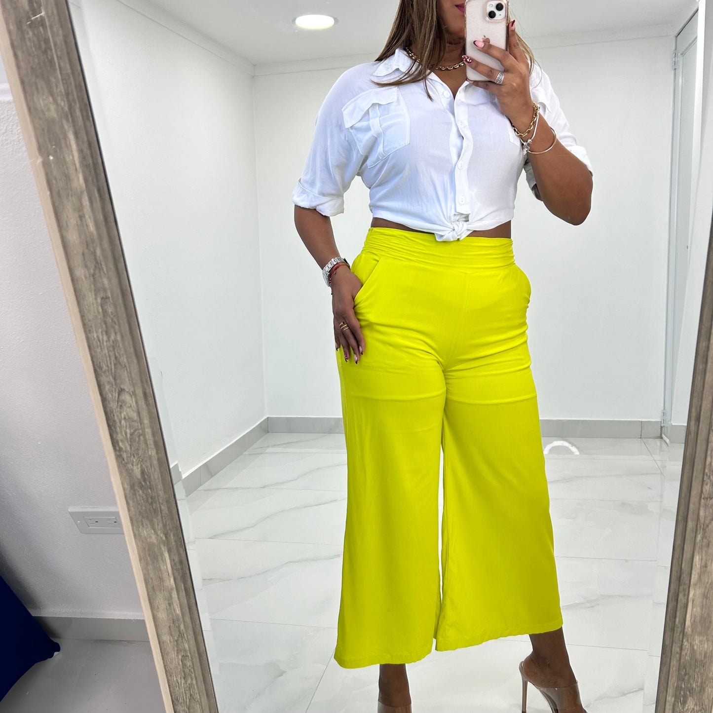 Lime Green Pant