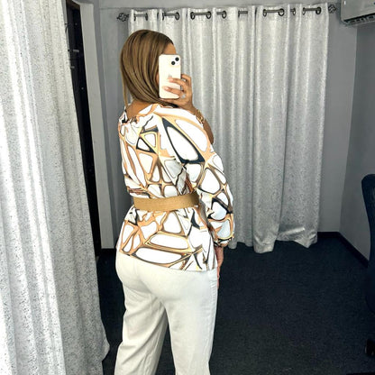 Long Seelve White Top